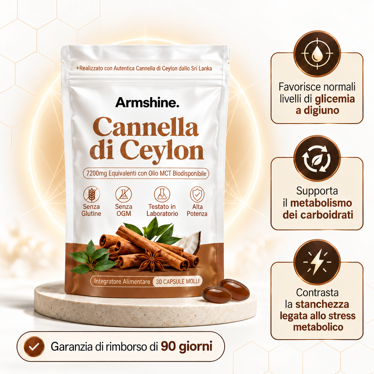 Cannella di Ceylon Pura Armshine